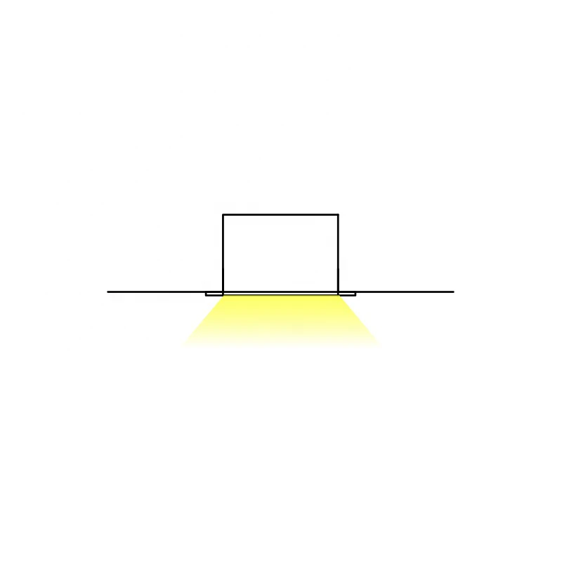 35*35mm Aluminum Profile Led Light Strip Diffuser Channel with Clear/frosted Cover