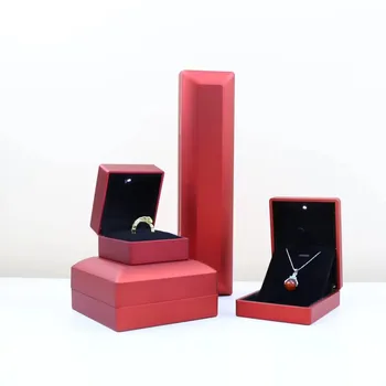 High-end jewelry packaging box custom logo ring packaging box for ring necklace bracelet jewelry