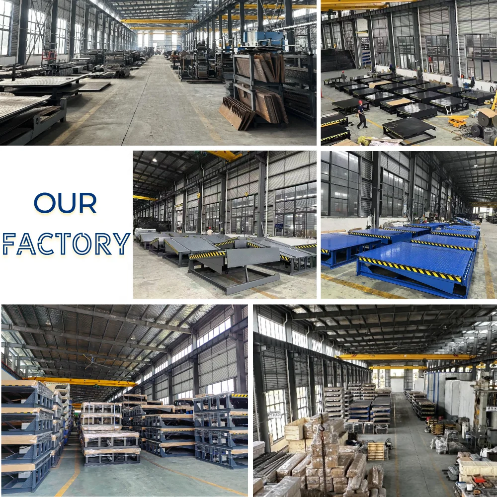 40ft Heavy-Duty Container Loading Ramp for Rear Load New Forklift Truck Loading Unloading System Dock Equipment for Retail