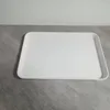 Vassoio con bordo smussato colore bianco