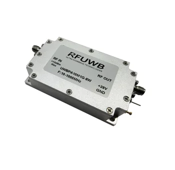 Broadband RF Power Amplifier 8W UWB 10-1000MHz for Wireless