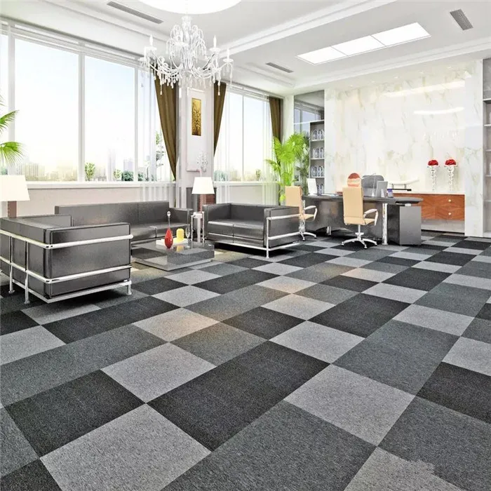 Polished Prefabricated Black Epoxy Ceramic Terrazzo Tiles Artificial Stone Terrazzo Flooring
