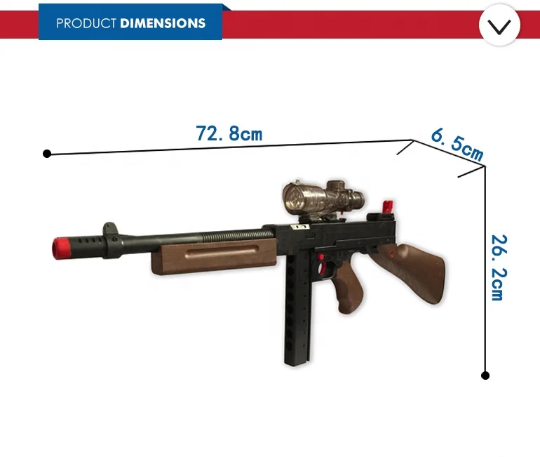 2 in 1 Good Quality Plastic Crystal Bullets Soft Bullet Gun of Outdoor Toy