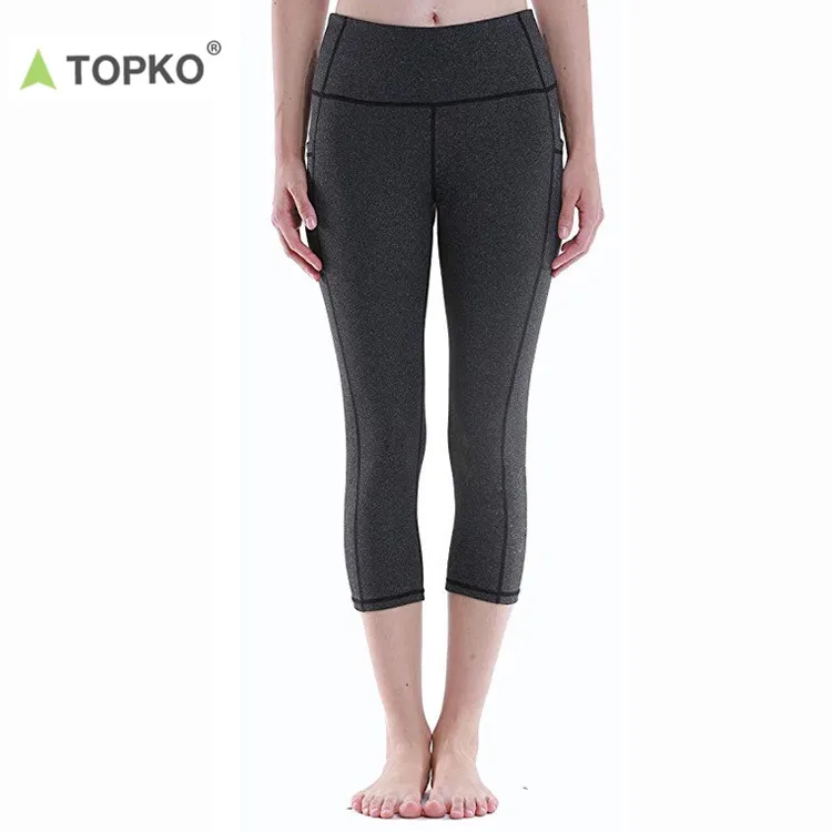 
TOPKO 2021 Новый стиль Высокое качество Высокая талия женские Леггинсы для йоги одежда для спортзала 