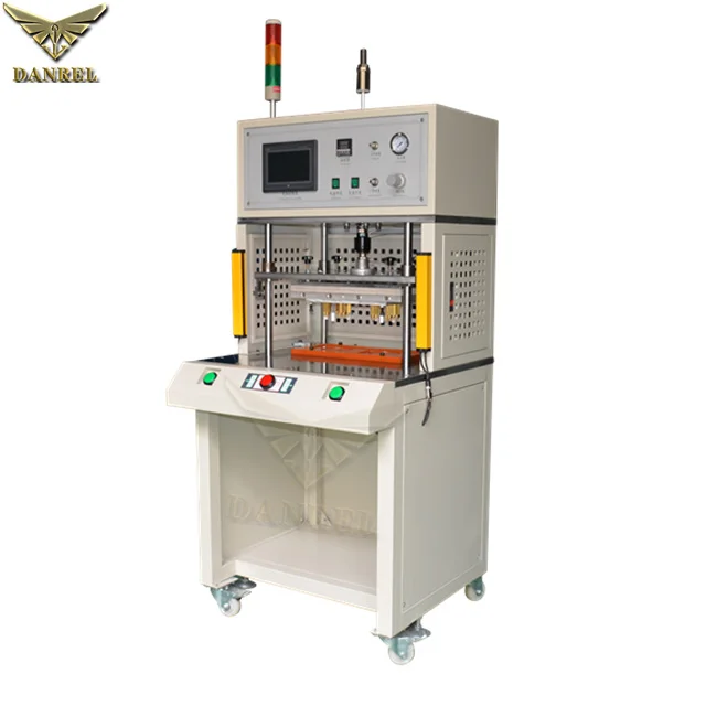 Semiautomatic Heat Stack Plastic Assembly Ultrasonic Thermal Press Hot Welding Portable Plastic Heat Staking Machine