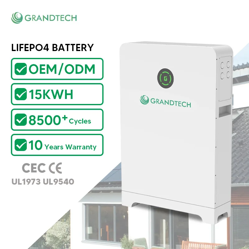 5kw 10kw 15KW 20kw 30kw 50kw Lifepo4 Whole House Battery Solar Battery Home Energy Storage Lithium Battery Stacked Backup