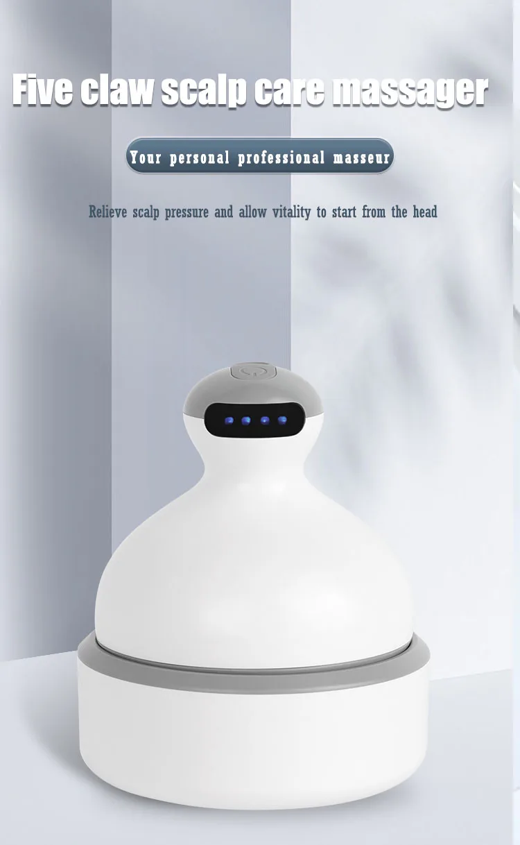 Factory Wholesale Ems Scalp Head Massage Electric Handheld Massager For