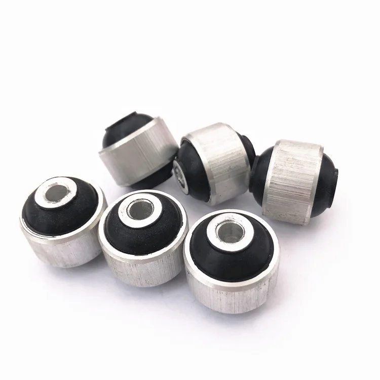 Free Samples Customized Molded Rubber Bonded Bushes Silent Block Vibration Damper Rubber Metal Bushing Mount