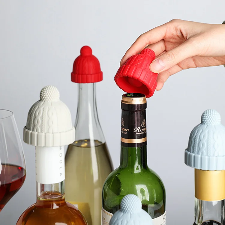 HAWWWY Cactus Bannana Wine Stopper Set - 2 Leak Proof Stoppers