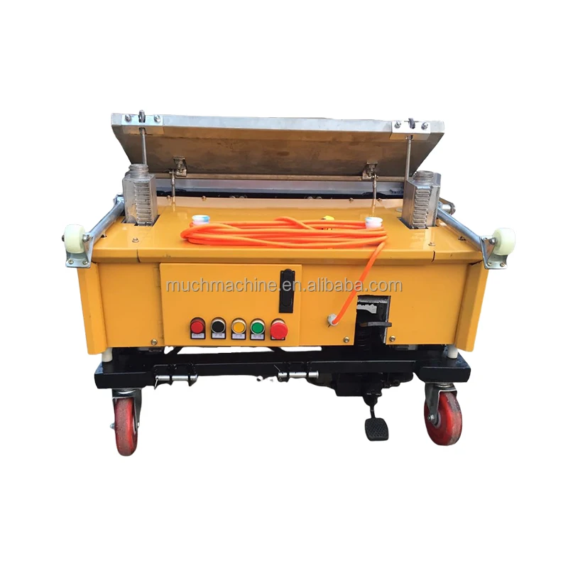 1000 M2/8h Automatic Cement Rendering Machine Wall Plastering Robot Render Machine