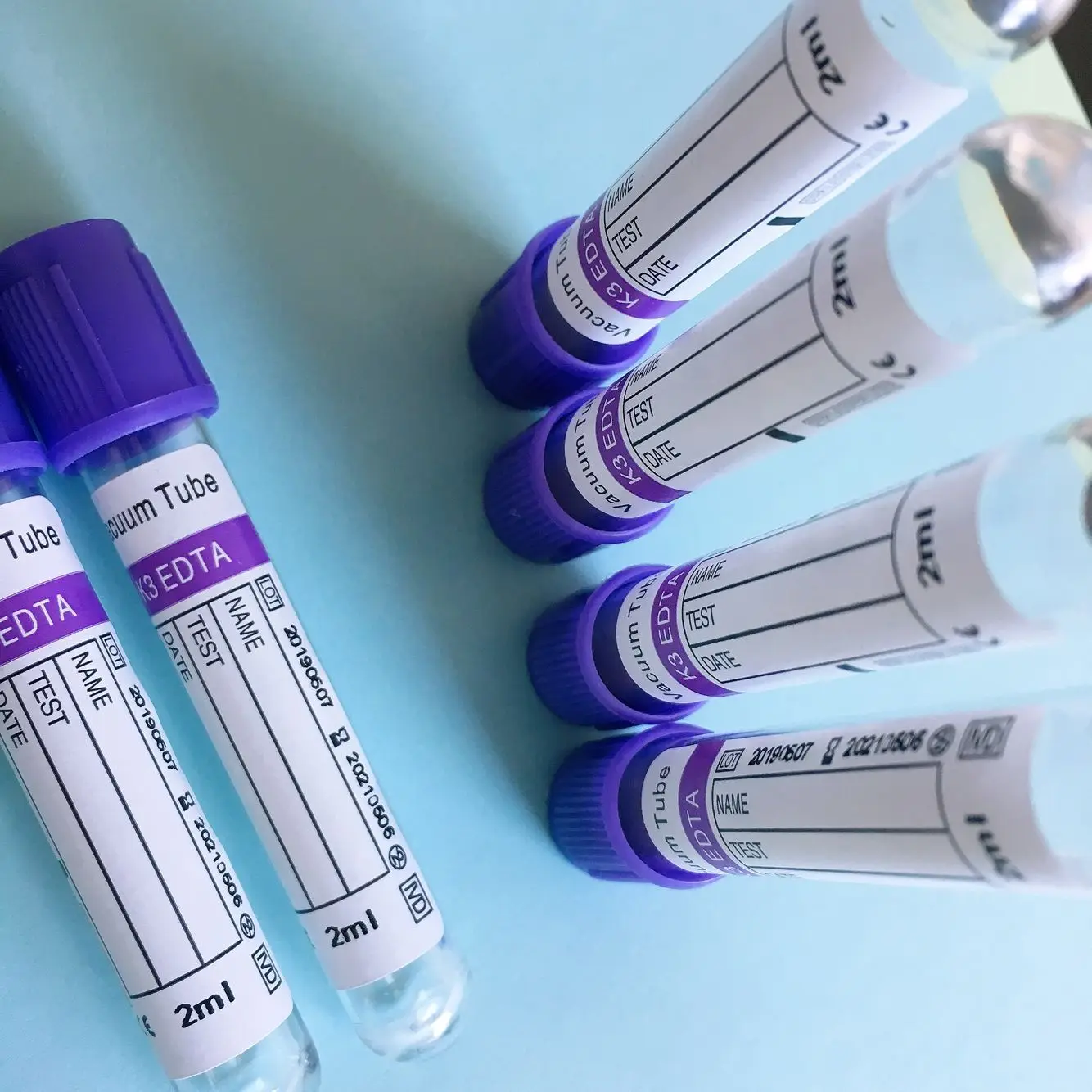 Vacuum Blood Collection Tube PET/Glass K2 K3 EDTA Tube--shandong Chengwu