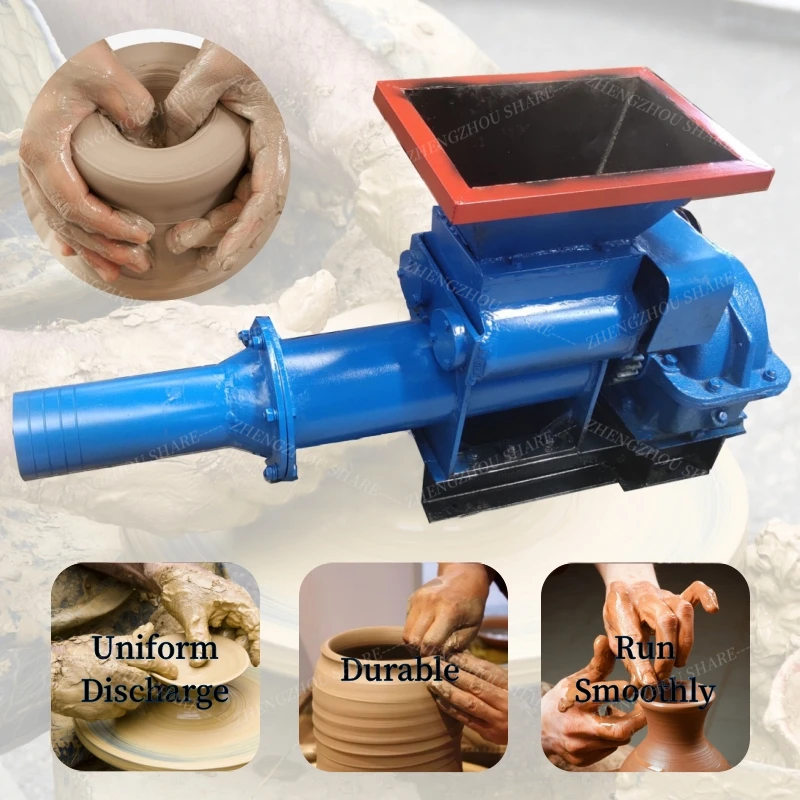 Manual Mini Clay Extruder Manufacture Clay Kneading Mixing Machine