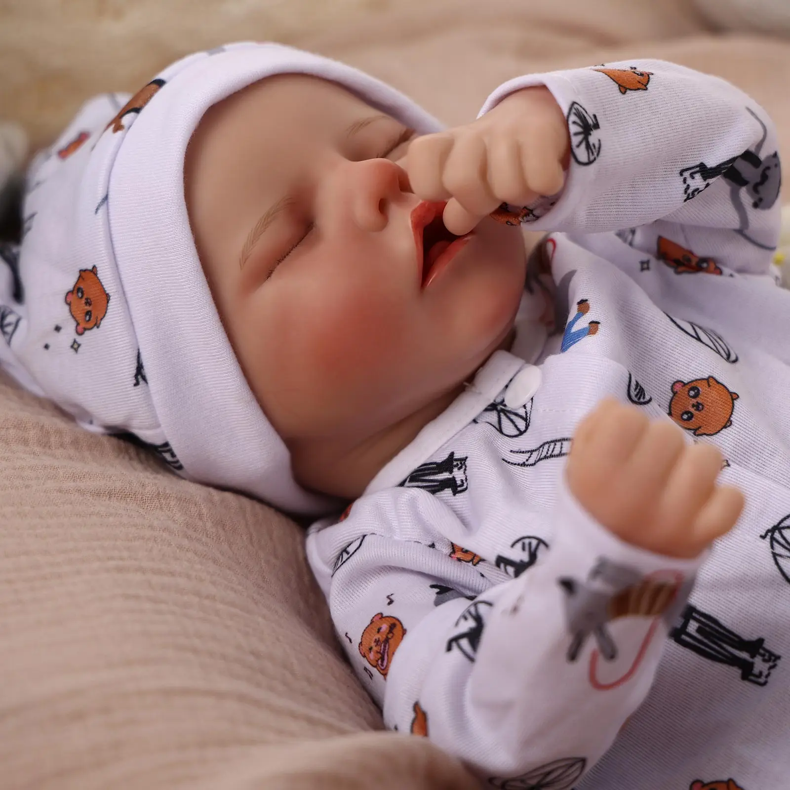 Babeside Wholesale Realistic Handmade Reborn Doll Soft Vinyl Silicone