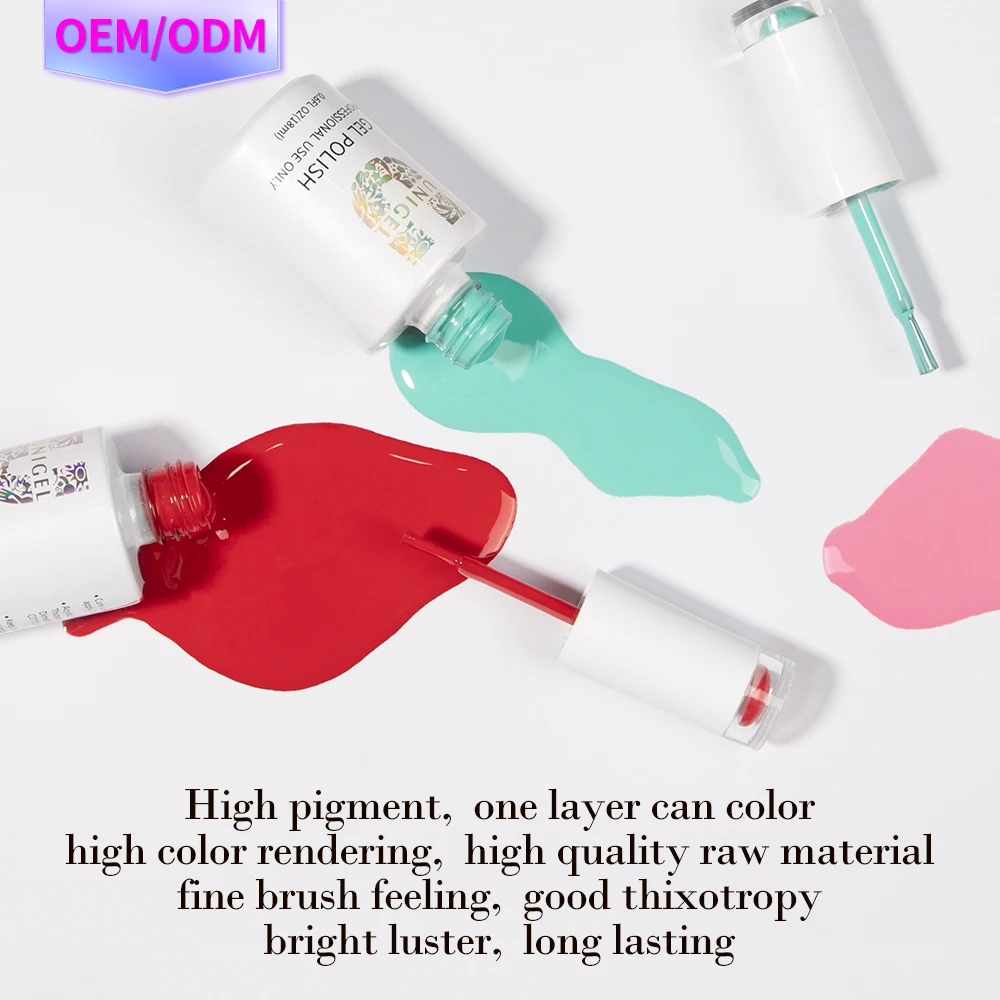 Unigel New Hot Sale Nail Gel Polish Collection 36 Colors/kit Uv Neon