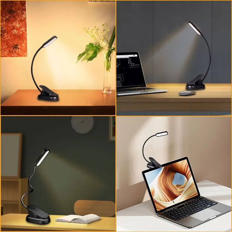 product rechargeable clip reading portable led mini book lamp-39