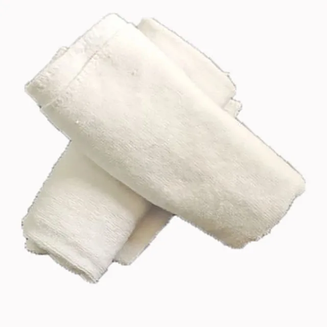 cheap white used hotel towel waste 100% cotton wiping workshop rags