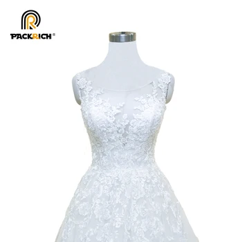 2020 hot sale Wholesale women wedding dress lace bridal wedding dress elegant wedding gown