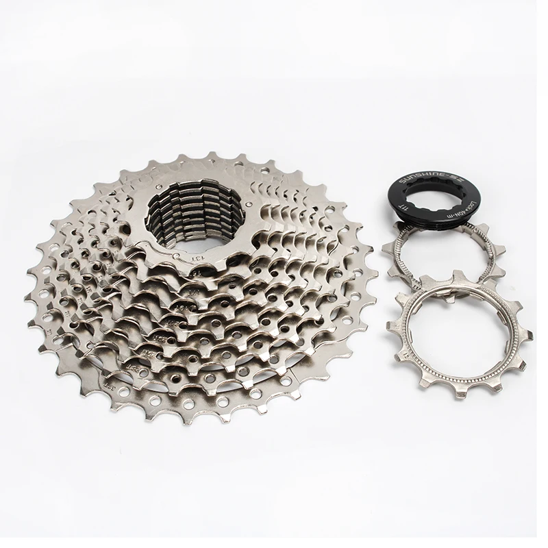 Cassette de vélo de route K7 à 8, 9, 10, 11 ou 12 vitesses