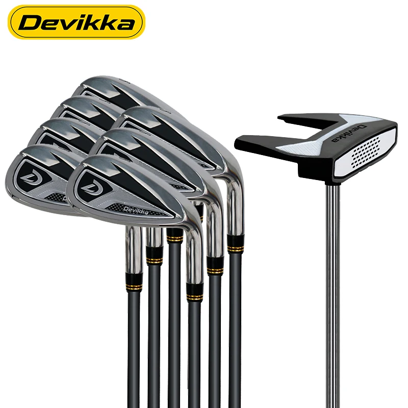 Devikka Men Golf Club Set Driver Fairway Hybrid Club Iron Set Buy