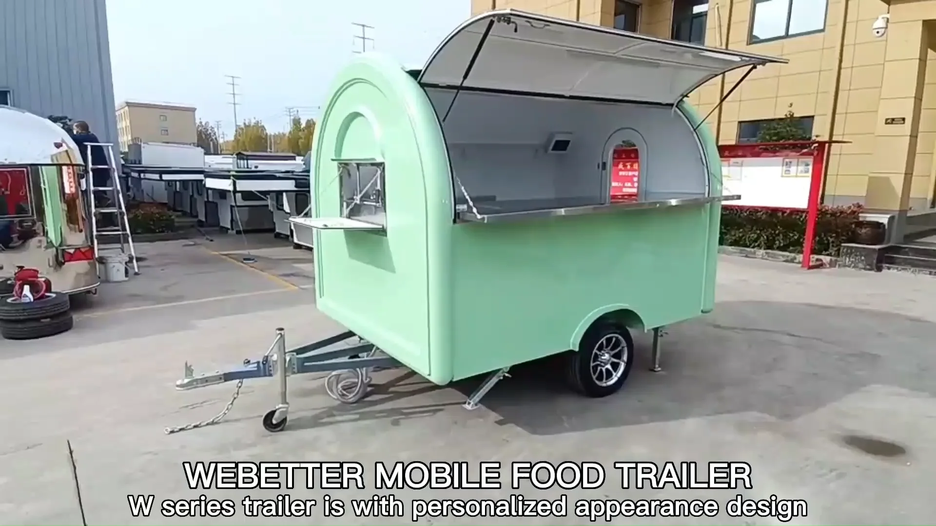etter Street Small Mobile Food Truck Mini Mobile Burger Ice Cream