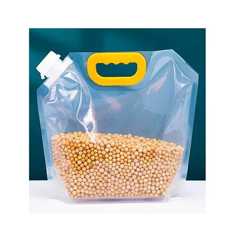 Custom Grain Storage Suction Bag  Insect-proof Grain Bags Stand Up Grain Food Sealed Bag