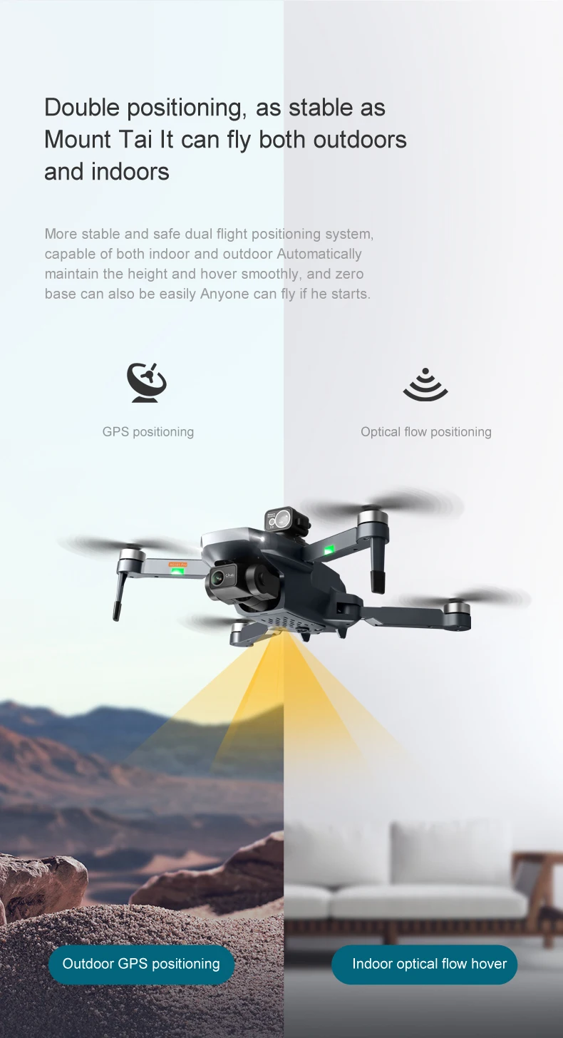 RG101 PRO 2 Axis Gimbal 8K HD camera Professional Drone Brushless RC Quadcopter Laser Obstacle Avoidance RG101 Pro Drone
