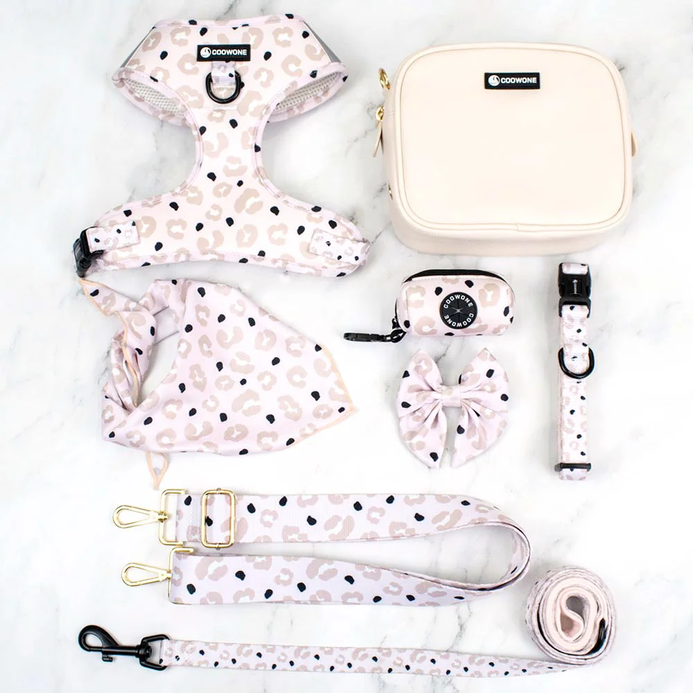 Dog Walking Bag Crossbody Durable Pu Treat Pouch For Dog Training Treat