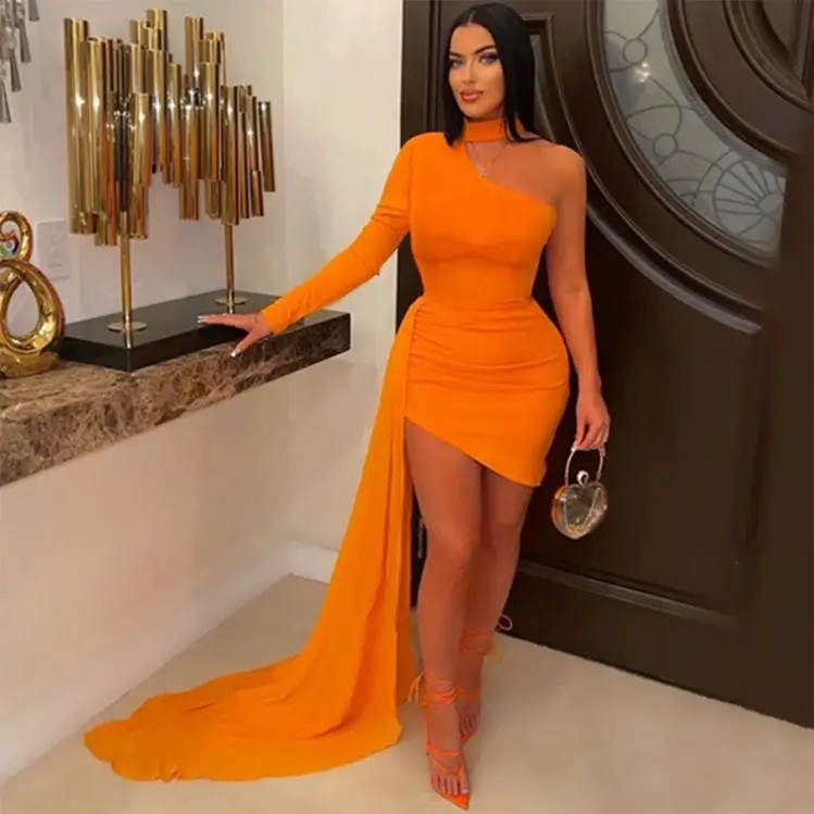 freyana rose gold sequin detail long sleeve bodycon dress GOLD SEQUIN LONG SLEEVE BODYCON DRESS, M