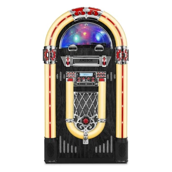 レトロ ビッグロコラス ジュークボックス Bluetooth内蔵 LPレコード