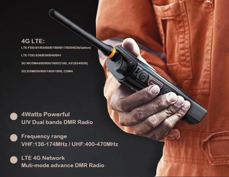 Ip68 4watts Dual Band Vhf/uhf Two Way Radio Mobile Phone Satellite