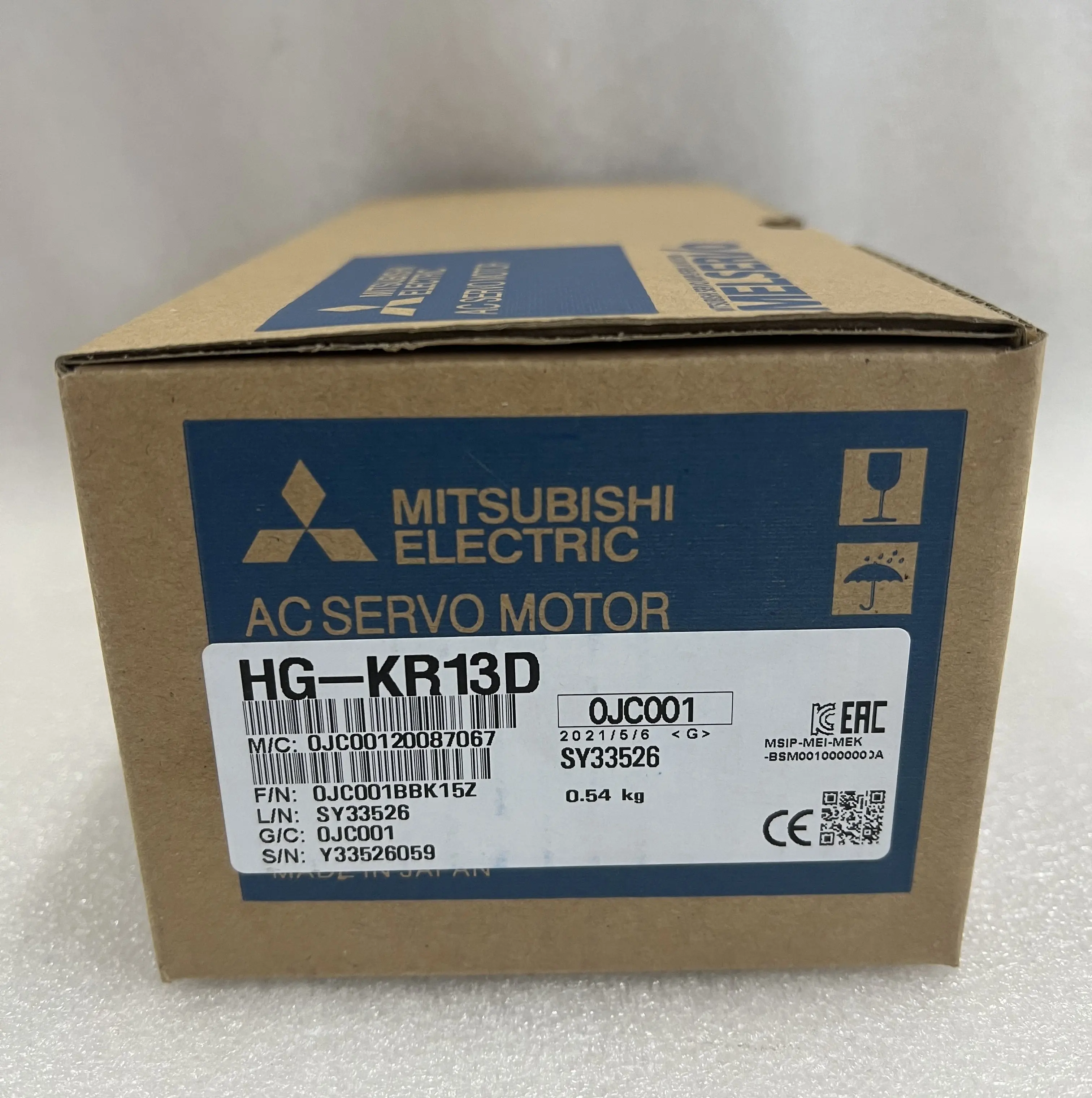Mitsubishi AC Servo Motor HG-KR13D Mitsubishi AC Servo Motor HG-KR13D