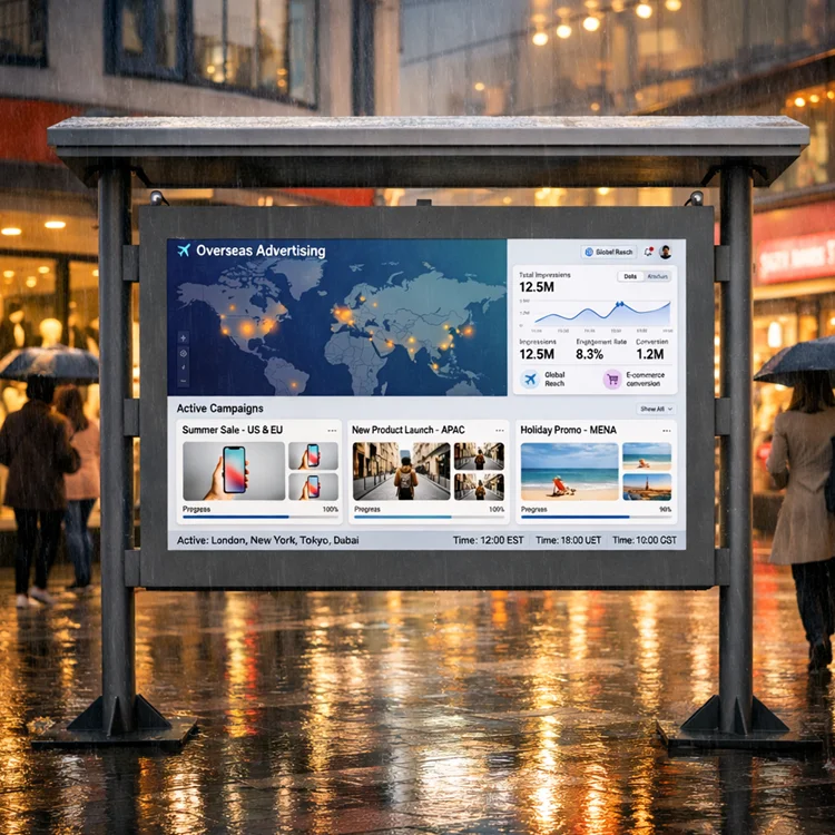 Professional Outdoor Digital Signage Solution