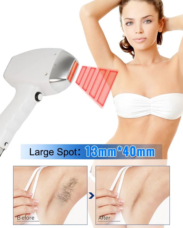 Professional 808nm Diode Laser Hair Removal Machine With 2500W Power Water Cooling 15.6inch Touch Screen