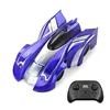Tough guy wall riding drift blue