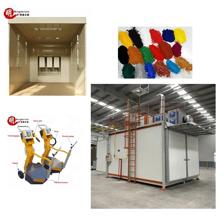 Electrostatic Powder Coating Machine MDF Powder Coating Production Line