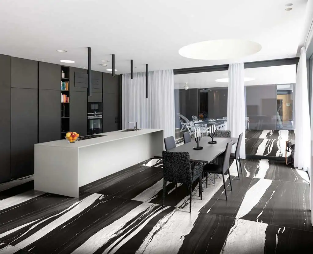 product factory direct white panda bianco lasa macchia vecchia polished dalmata marble stone black slab marble panda floor tiles-1