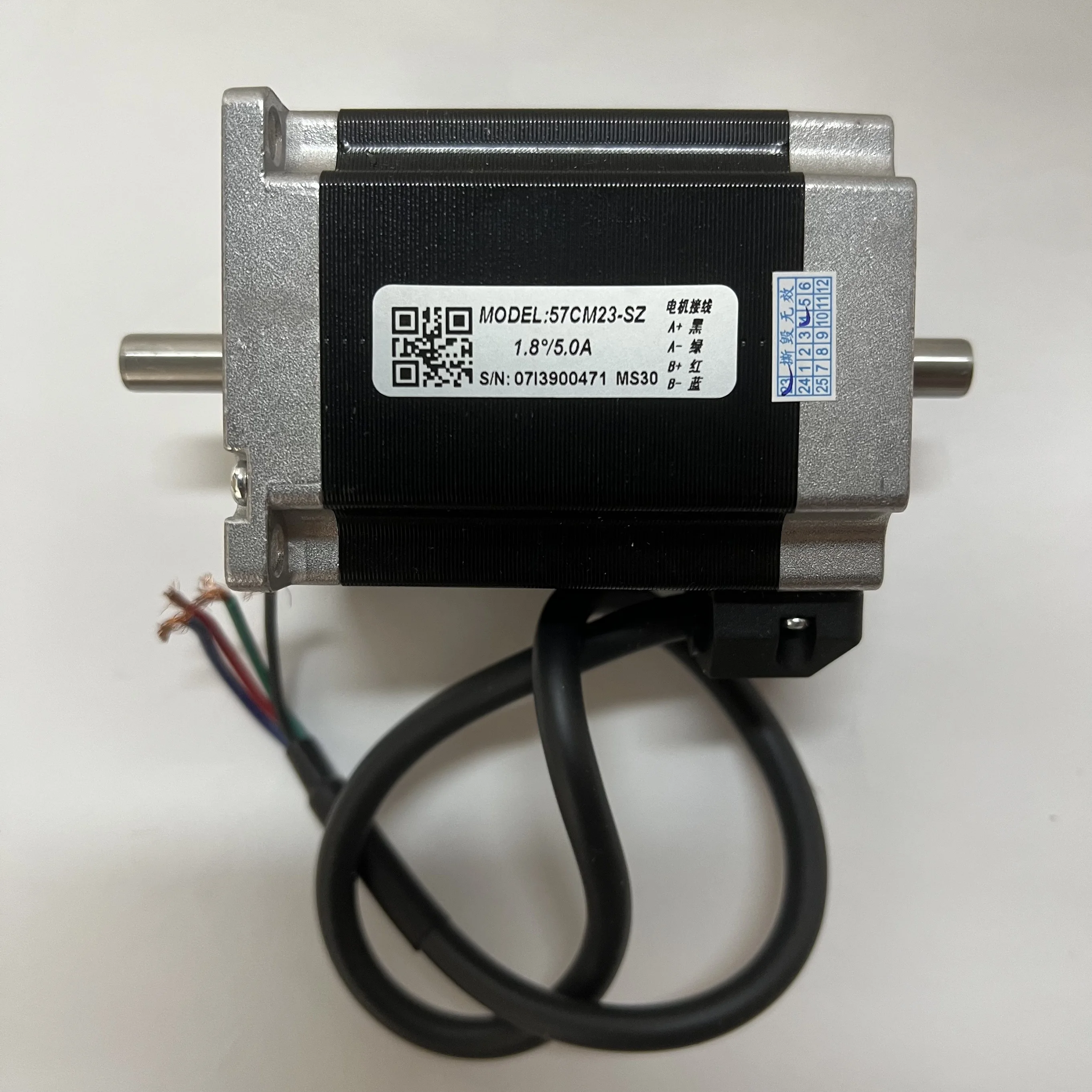 JMC 2-Phase Stepper Motor (Dual Shaft) 57CM23-SZ JMC 2-Phase Stepper Motor (Dual Shaft) 57CM23-SZ