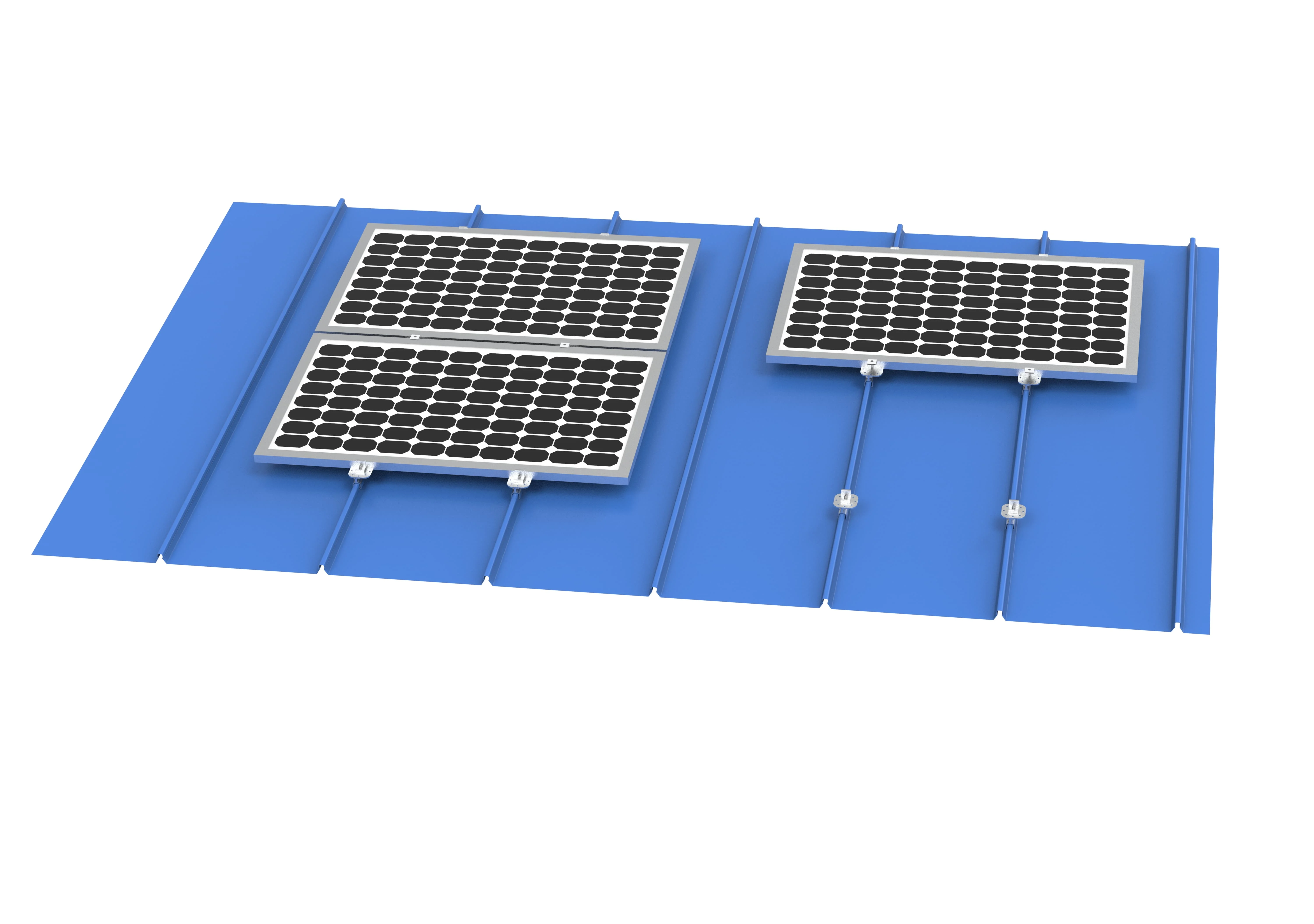 Factory Price Trapezoidal Metal Roof Mounting Solar Panel Tin Roof ...