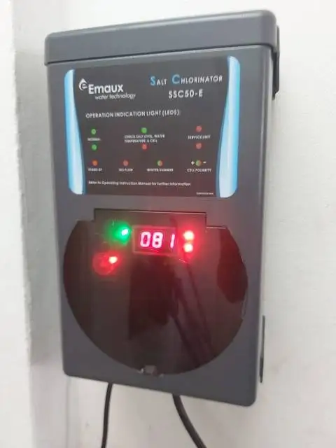 Emaux SSC Salt Chlorinator Pool Salt Water Sterilization Disinfection System Electrolysis Salt Water Chlorine Generator