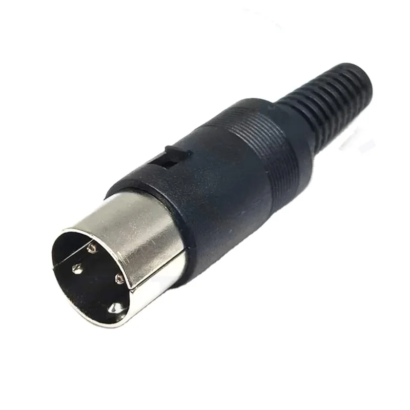 S-terminal Plug and Socket 3/4/5/6/7/8P Pin/core DIN Connector Assembly Type Male and Female Mounted Keyboard Plug