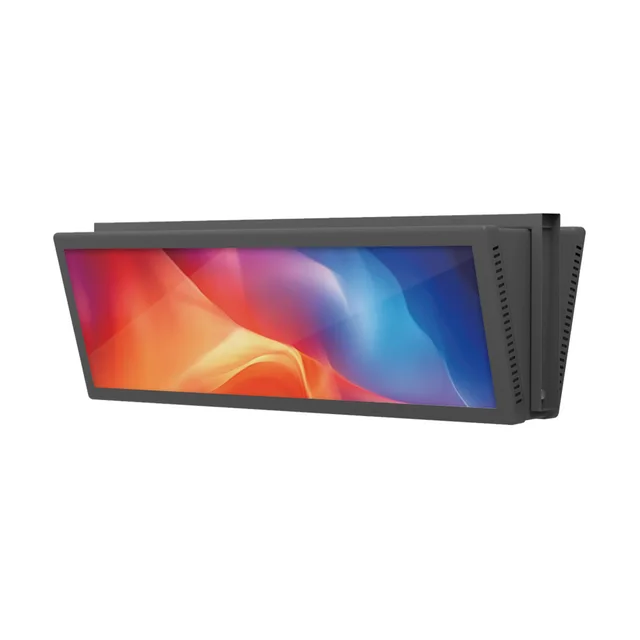 37.6 Inch Indoor Dual-Sided Display Stretched Bar  LCD Advertising Display Digital Signage for Retail Store