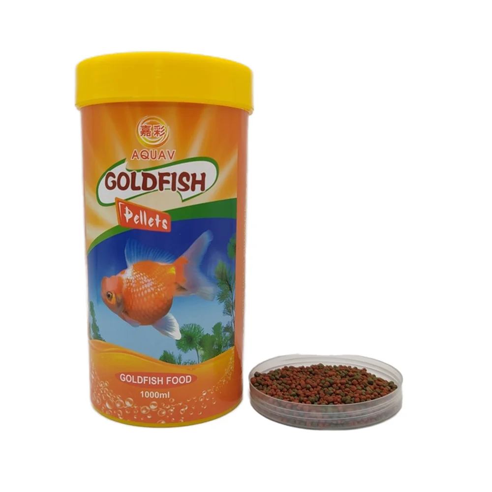 AquaV Supports Customized High Nutrition and High Protein Premium Goldfish Pellets for Fish