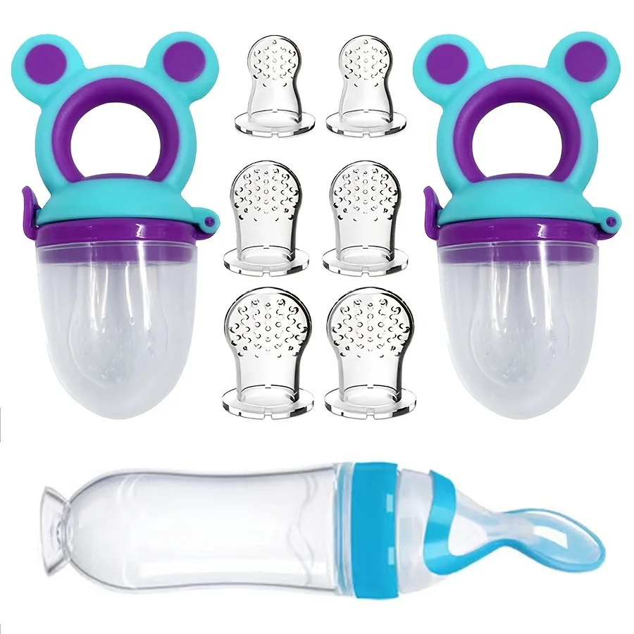 BPA Free Food Grade Baby Tooth Silicone Teether Soft Bear-Shaped Toy for 0-3 Years Old Kids Infant & Children's Supplies