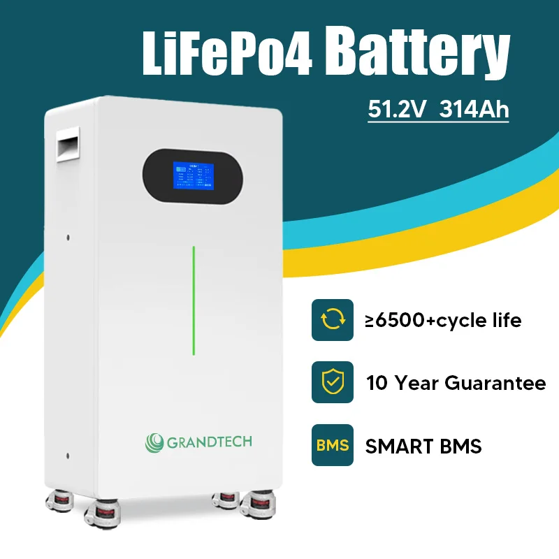 Κατασκευαστής Συστήματος Μπαταριών Αποθήκευσης Ηλιακής Ενέργειας 5kWh 10kWh 15kWh 48V 51.2V 16kwh Μπαταρία Ιόντων Λιθίου Οικιακή Ενέργεια