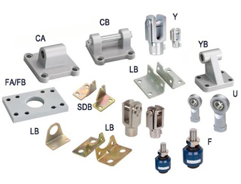 Clip Y Joint M5 M6 M8 M10 M12 M16 - Pneumatic Cylinder Mounting