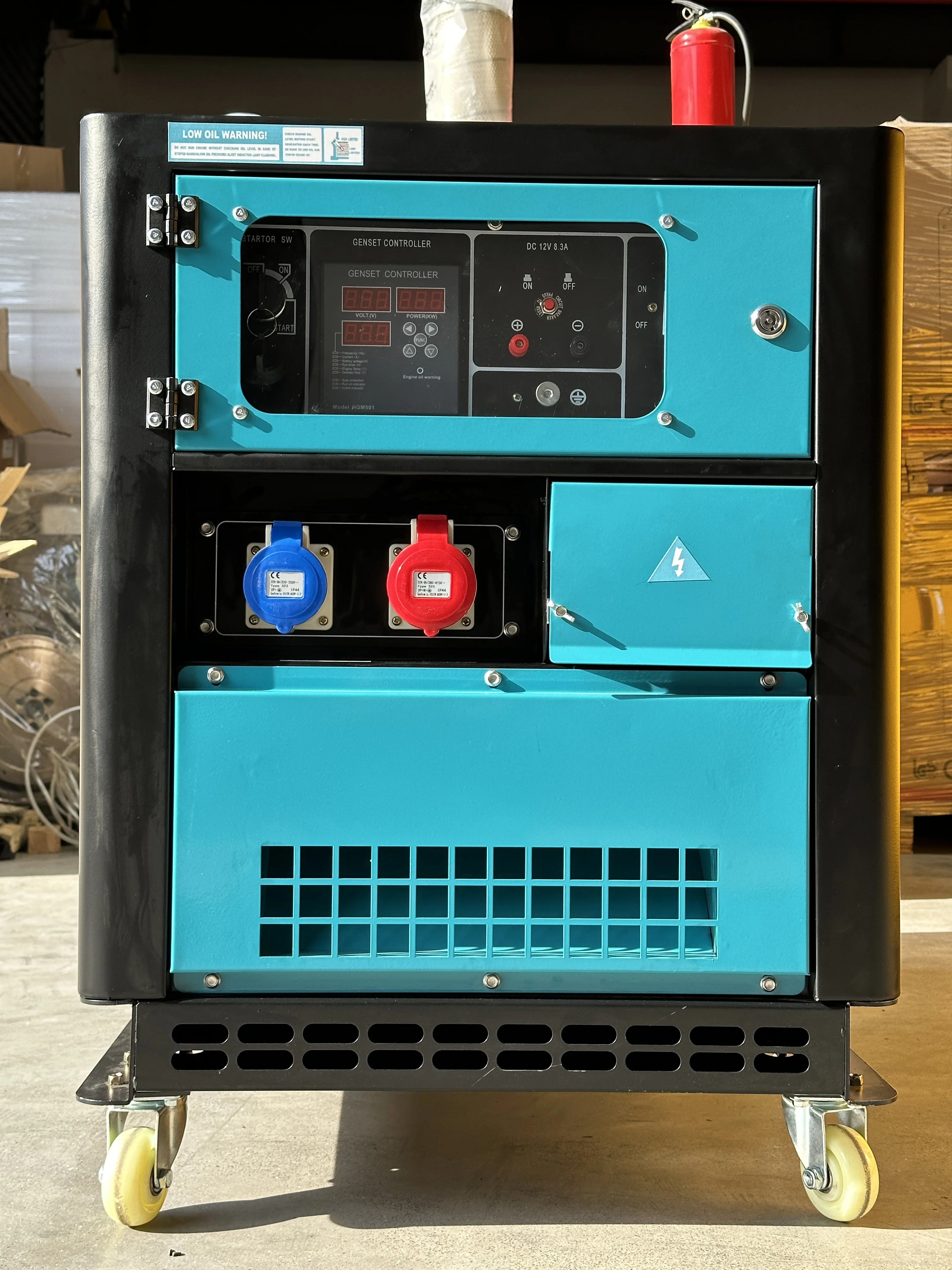 LETON POWER Home Use Back up Silent diesel Generator 12kw 15kva diesel Generator 15kva Electric Power Generador With ATS