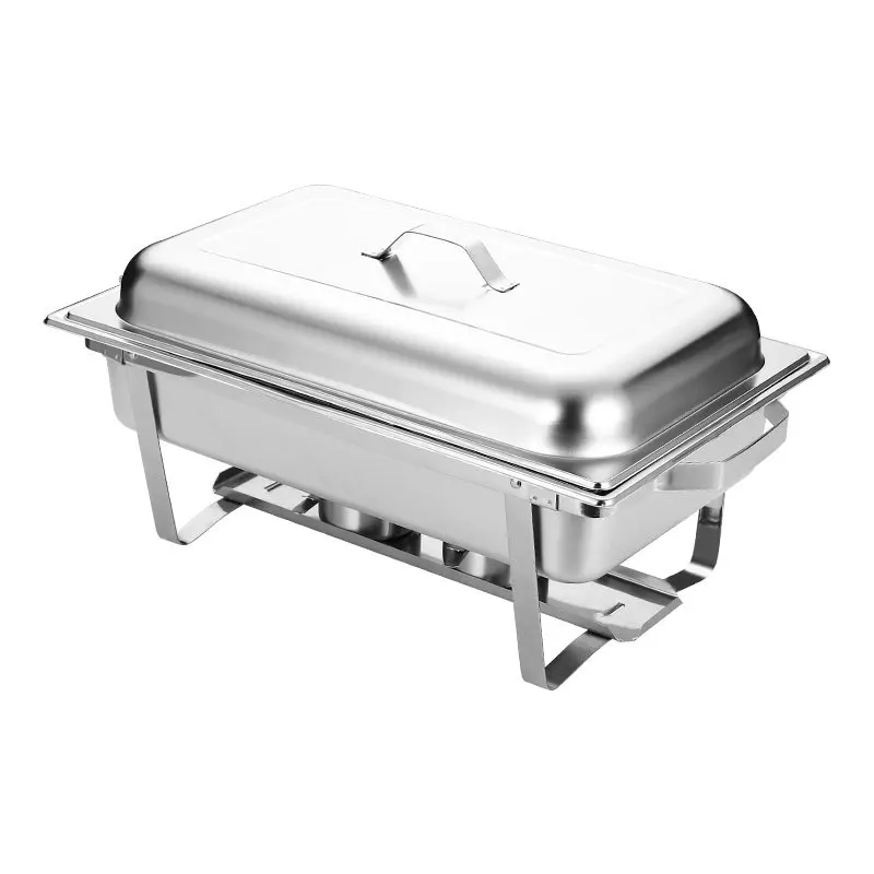 Stainless Steel Chafing Dish Buffet Set Luxury Temperaturecontrolled