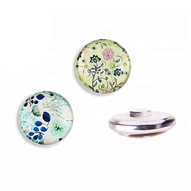 Специальный магнит на холодильник городской стеклянный