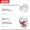 8-inch notched heart-shaped mousse mold 2049
