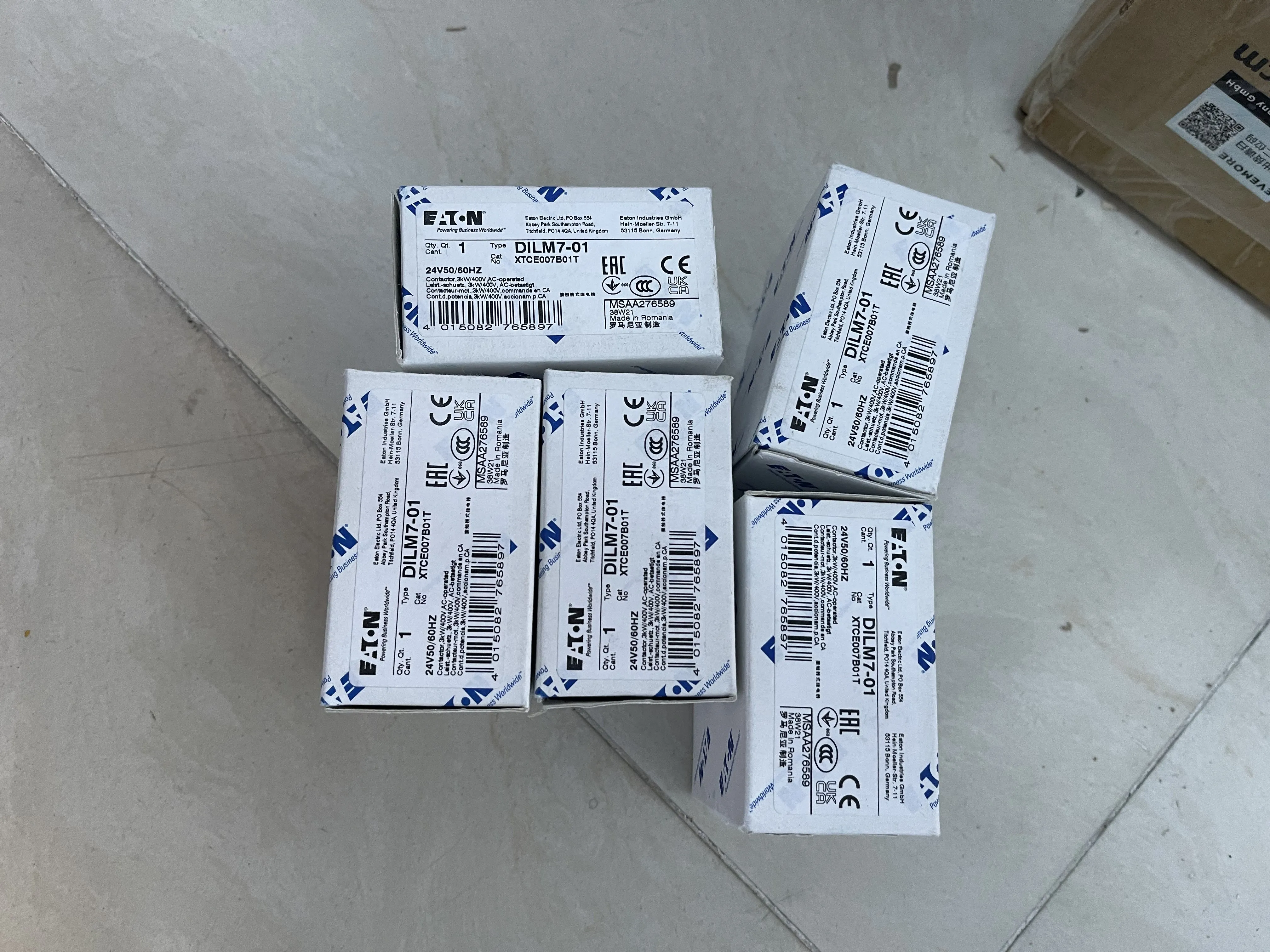 Eaton Contactor DILM7-01